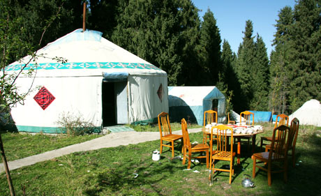 Tian Chi XinJiang Kazakh Yurt